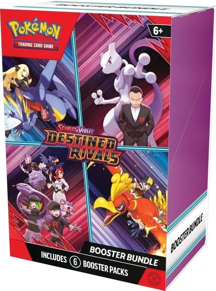 Thẻ bài Pokémon TCG: Destined Rivals SV10 Booster Bundle