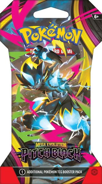 Thẻ bài Pokémon TCG: Mega Evolution Pitch Black ME05 - Sleeved Pack