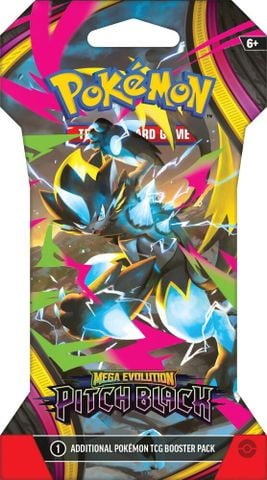 Thẻ bài Pokémon TCG: Mega Evolution Pitch Black ME05 - Sleeved Pack
