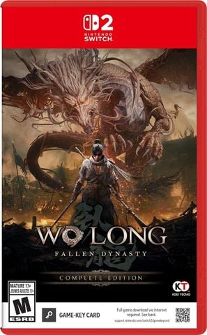 Wo Long: Fallen Dynasty Complete Edition (Game Key Card Switch 2)