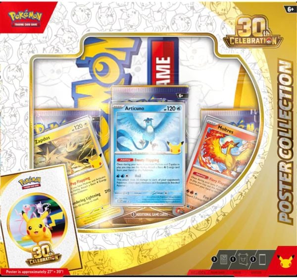 Thẻ bài Pokémon TCG: 30th Celebration Poster Collection