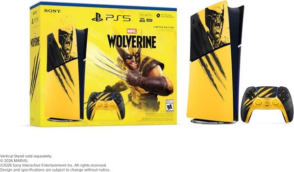 PlayStation 5 Digital Edition – Marvel’s Wolverine Battle Yellow Limited Edition