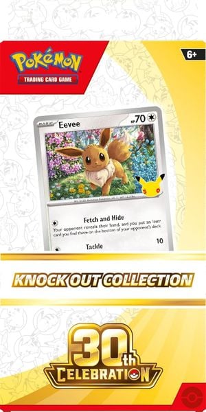 Thẻ bài Pokémon TCG: 30th Celebration Knock Out Collection
