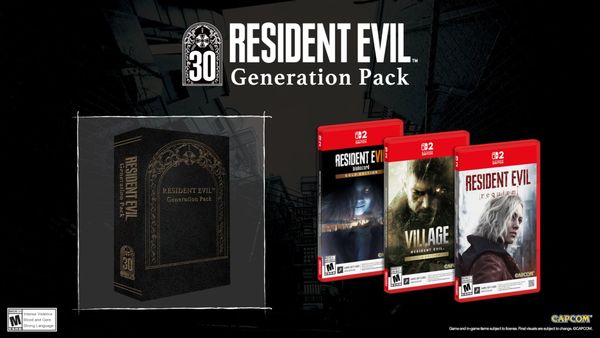 Resident Evil Generation Pack - Game Key Card Nintendo Switch 2