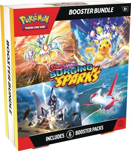 Pokemon TCG: Scarlet & Violet Surging Sparks Elite Trainer Box + Booster Bundle