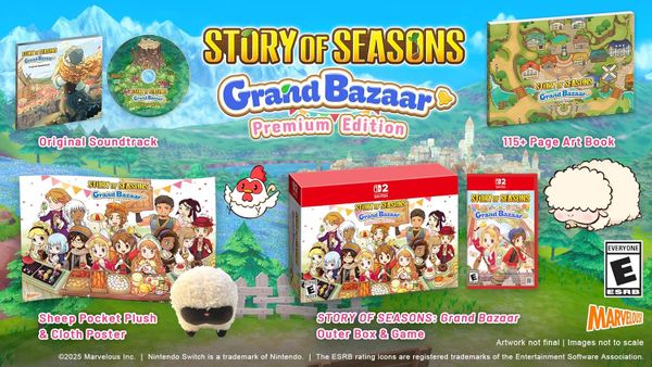 STORY OF SEASONS: Grand Bazaar - Premium Edition (Switch 2)