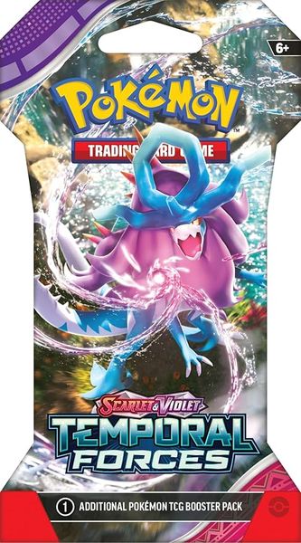 Pokémon TCG: Scarlet & Violet Temporal Forces Sleeved Booster Pack