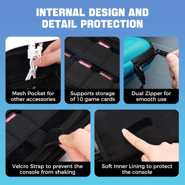 IINE EVA Gradient Storage Bag cho Nintendo Switch 2 - L1067