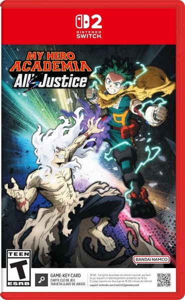 My Hero Acedemia: All’s Justice - Game Key Card Switch 2