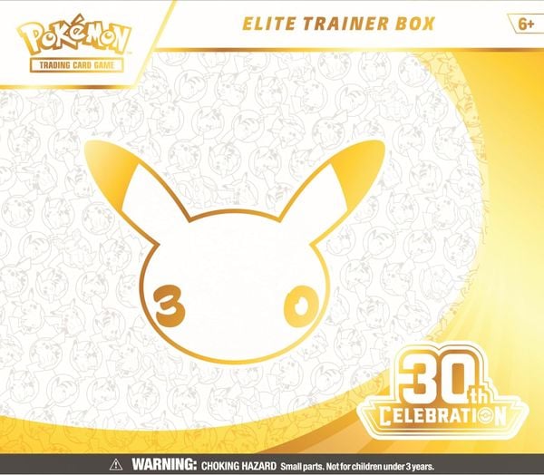 Thẻ bài Pokémon TCG: 30th Celebration Elite Trainer Box