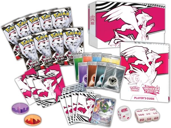 Pokémon TCG: Scarlet & Violet – White Flare Elite Trainer Box