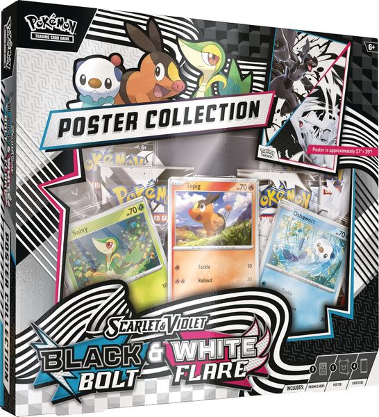 Pokémon TCG: Scarlet & Violet 10.5 Unova Poster Collection Box