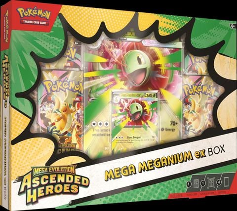 Pokémon TCG: Ascended Heroes Mega Meganium ex Box