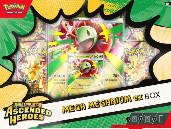 Pokémon TCG: Ascended Heroes Mega Meganium ex Box