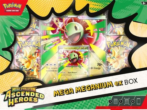 Pokémon TCG: Ascended Heroes Mega Meganium ex Box