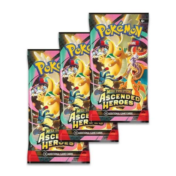 Pokemon TCG: Mega Evolution - Ascended Heroes Booster Bundle