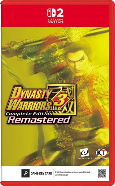 Dynasty Warriors 3: Complete Edition Remastered (Game Key Card Switch 2)