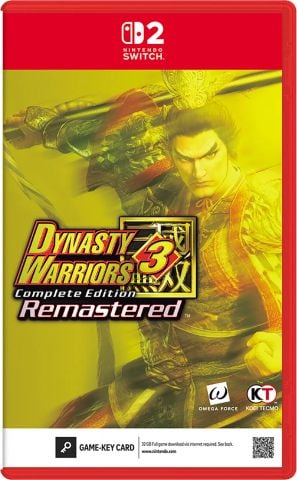 Dynasty Warriors 3: Complete Edition Remastered (Game Key Card Switch 2)
