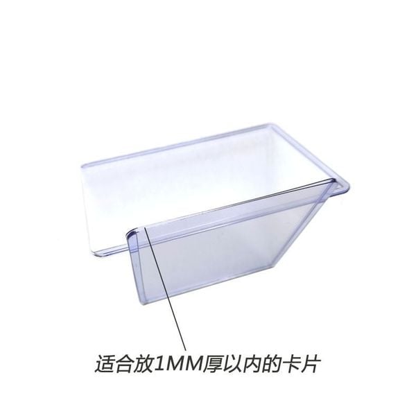 Bảo vệ thẻ bài TCG Toploader Henwei - White Clear