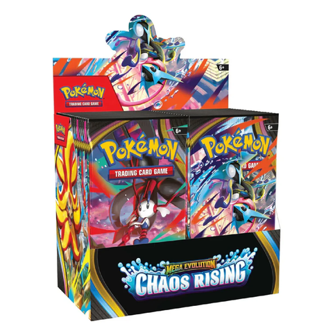 Thẻ bài Pokémon TCG: Mega Evolution Chaos Rising ME04 - Booster Box
