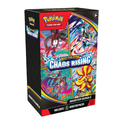 Thẻ bài Pokémon TCG: Mega Evolution Chaos Rising ME04 - Booster Bundle