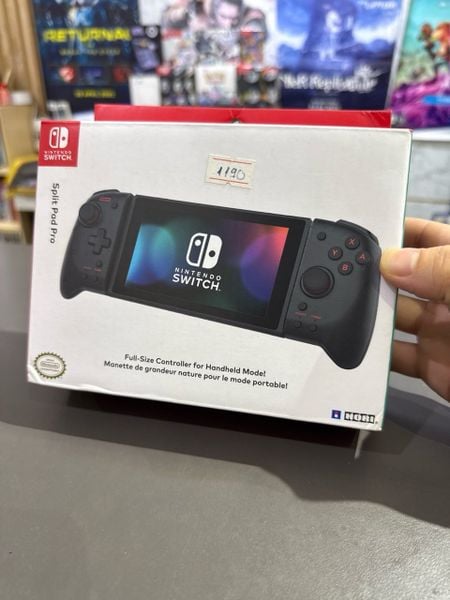 Nintendo Switch Split Pad Pro Clear Black