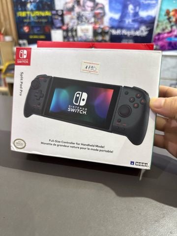 Nintendo Switch Split Pad Pro Clear Black