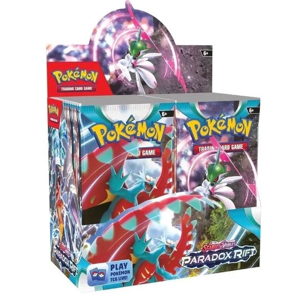 Thẻ bài Pokémon TCG: Scarlet & Violet Paradox Rift Booster Box