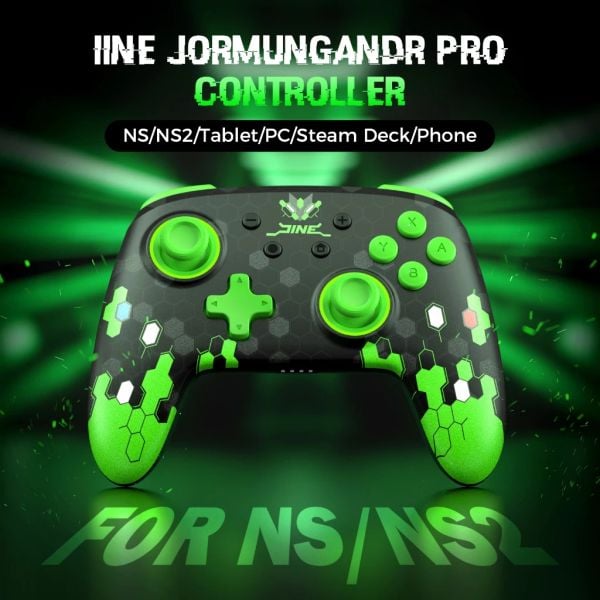 IINE Jormungandr Series L1224 - Pro Controller cho Switch 2/Switch