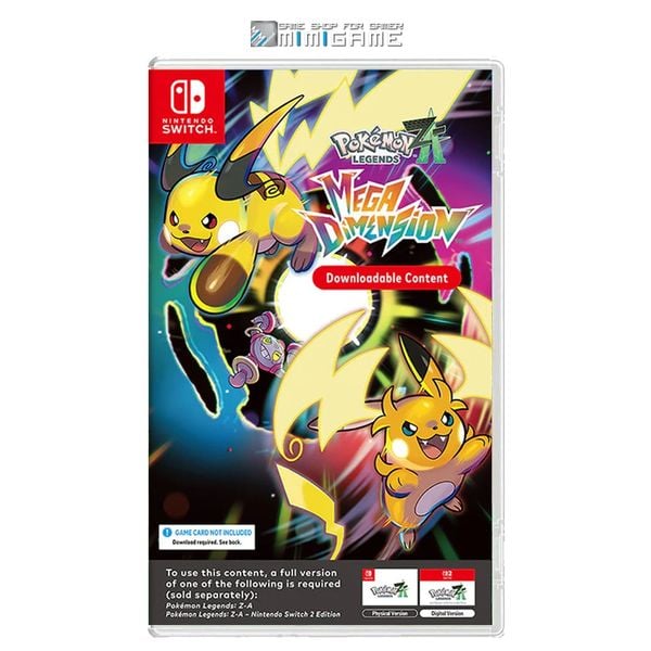 Pokémon Legends: Z-A – Mega Dimension DLC (Code-in-Box)
