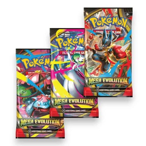 Thẻ bài Pokémon TCG: Mega Evolution Booster Pack