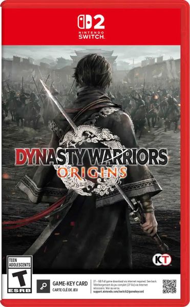 Dynasty Warriors: Origins - Game Key Card