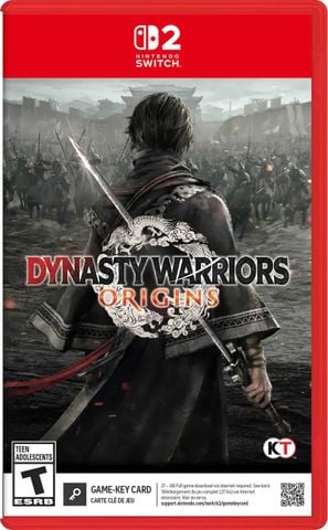 Dynasty Warriors: Origins - Game Key Card