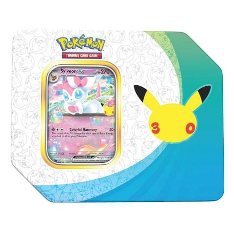 Pokémon TCG: 30th Celebration Pokémon ex Tin (English)