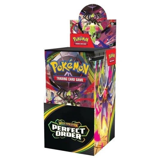 Thẻ bài Pokémon TCG: Mega Evolution Perfect Order Half Booster Box