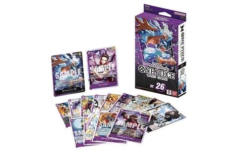 Thẻ bài One Piece TCG Starter Deck Monkey.D.Luffy [ST-26] English Version