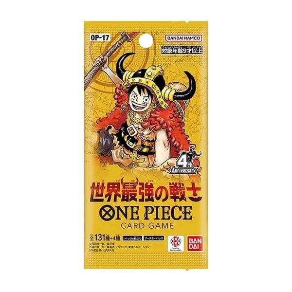 Thẻ bài TCG One Piece: The World's Strongest Warriors [OP-17] Japanese