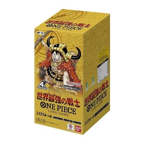 Thẻ bài TCG One Piece: The World's Strongest Warriors [OP-17] Japanese