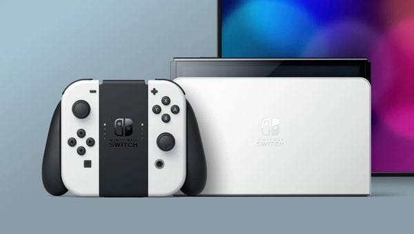 Máy Nintendo Switch Oled Model White - Like New 98%