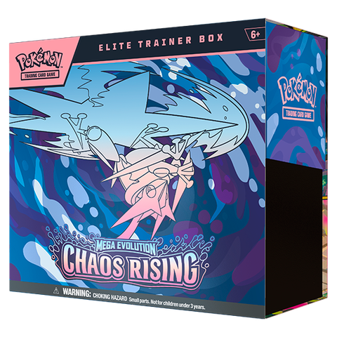 Thẻ bài Pokémon TCG: Mega Evolution Chaos Rising ME04 - Elite Trainer Box
