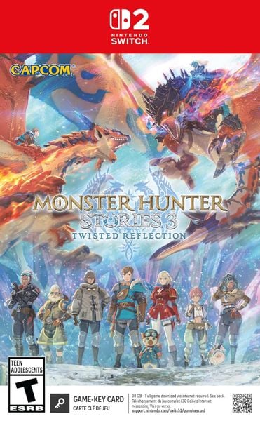 Monster Hunter Stories 3: Twisted Reflection - Game Key Card Switch 2