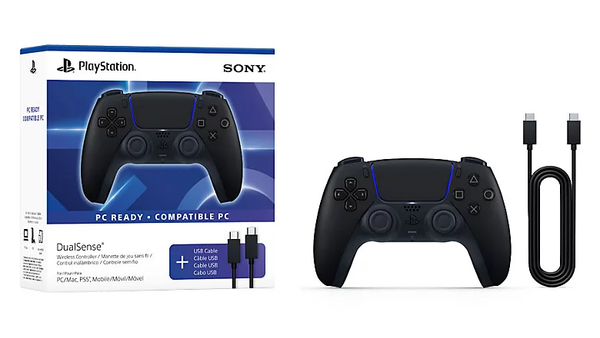 DualSense Wireless Controller Midnight Black + Cáp USB cho PC/PS5
