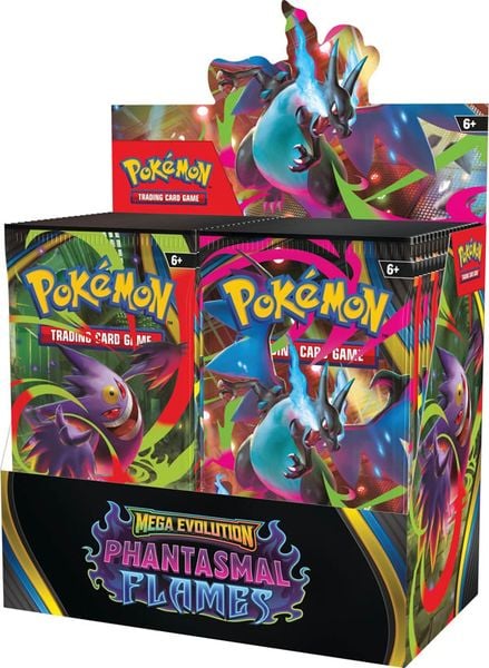 Pokémon TCG: Mega Evolution Phantasmal Flames Booster Box (36 Pack)