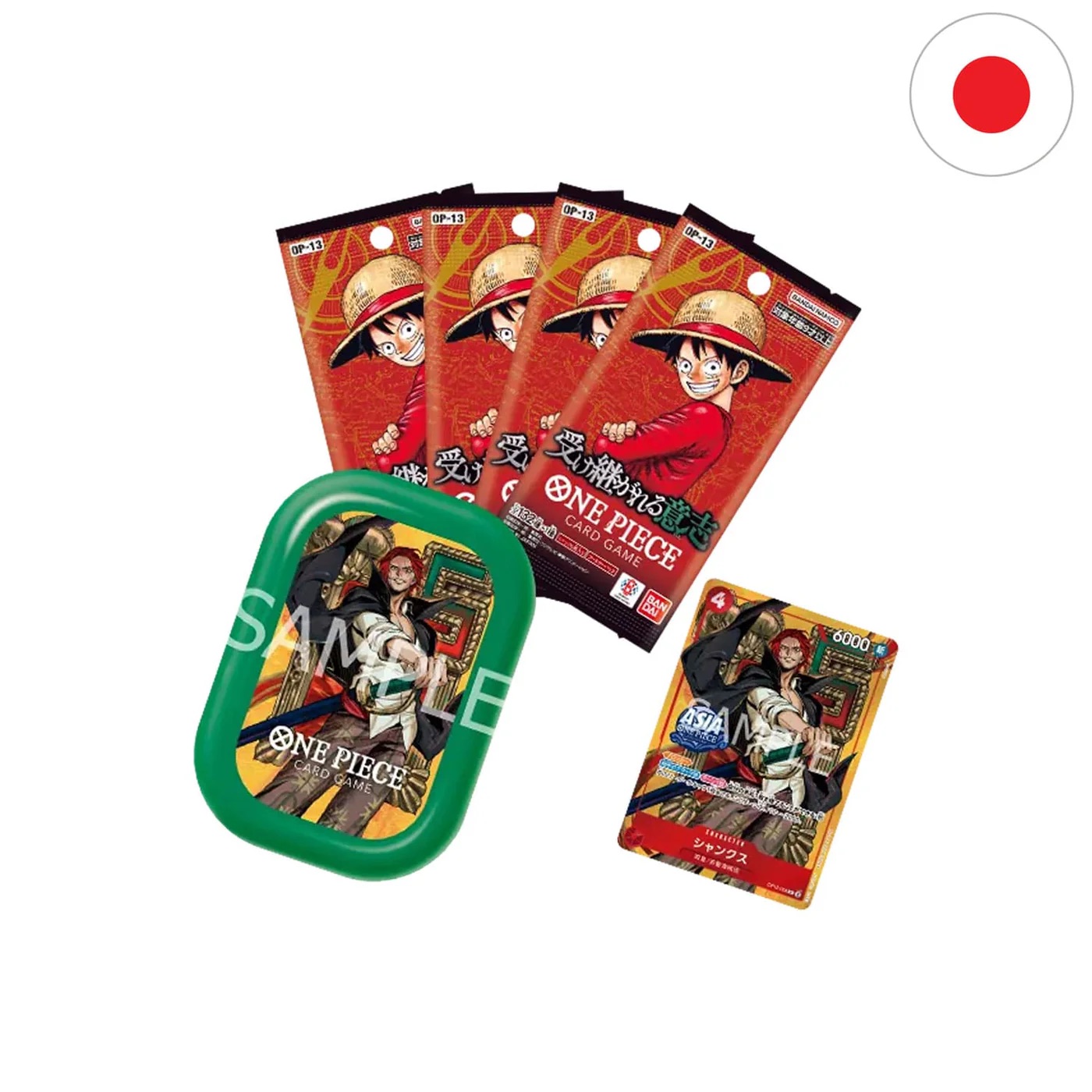One Piece TCG: Mini Tin Pack Set Display - Vol.3 [TS-03] Japanese