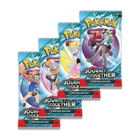 Thẻ bài Pokémon TCG: Journey Together SV09 Booster Bundle