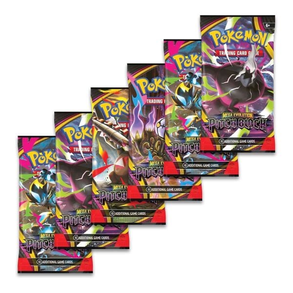 Thẻ bài Pokémon TCG: Mega Evolution Pitch Black ME05 - Booster Box (36 Packs)