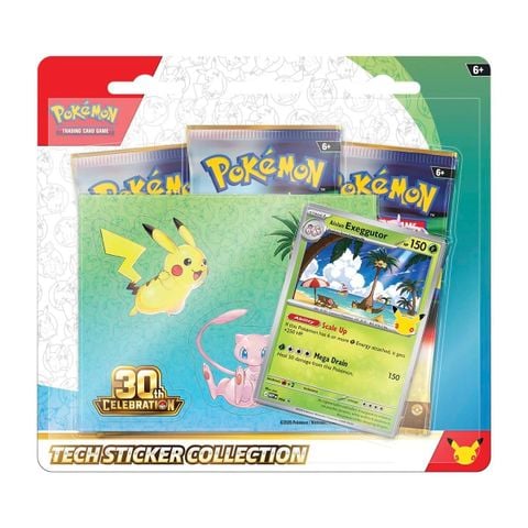 Pokémon TCG: 30th Celebration Tech Sticker Collection (English)