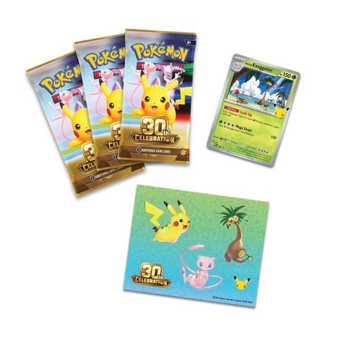 Pokémon TCG: 30th Celebration Tech Sticker Collection (English)