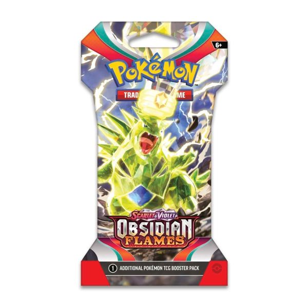 Pokémon TCG: Scarlet & Violet Obsidian Flames Sleeved Booster Pack