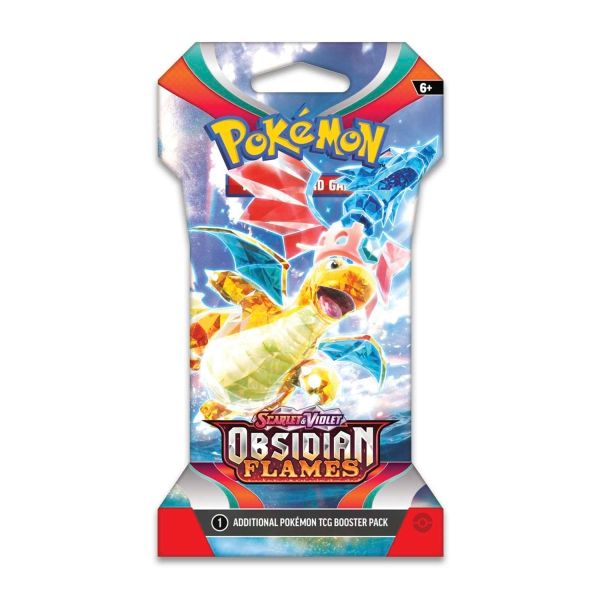 Pokémon TCG: Scarlet & Violet Obsidian Flames Sleeved Booster Pack